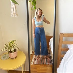 Jesse Kamm Dupe • Denim Sailor Pant